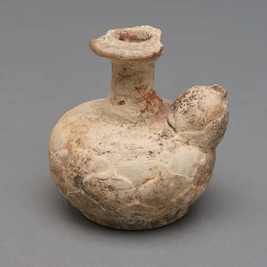 Porcelain kendi waster – China - c.16thC